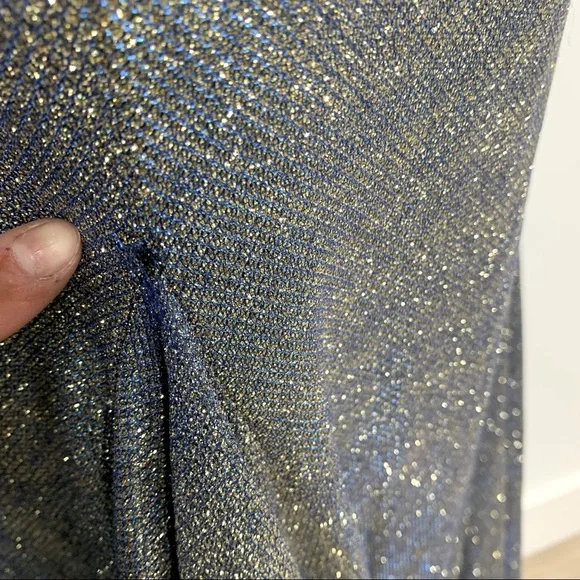 Mac Duggal mermaid gown ball gown prom homecoming formal maxi 4 iridescent - Picture 10 of 14